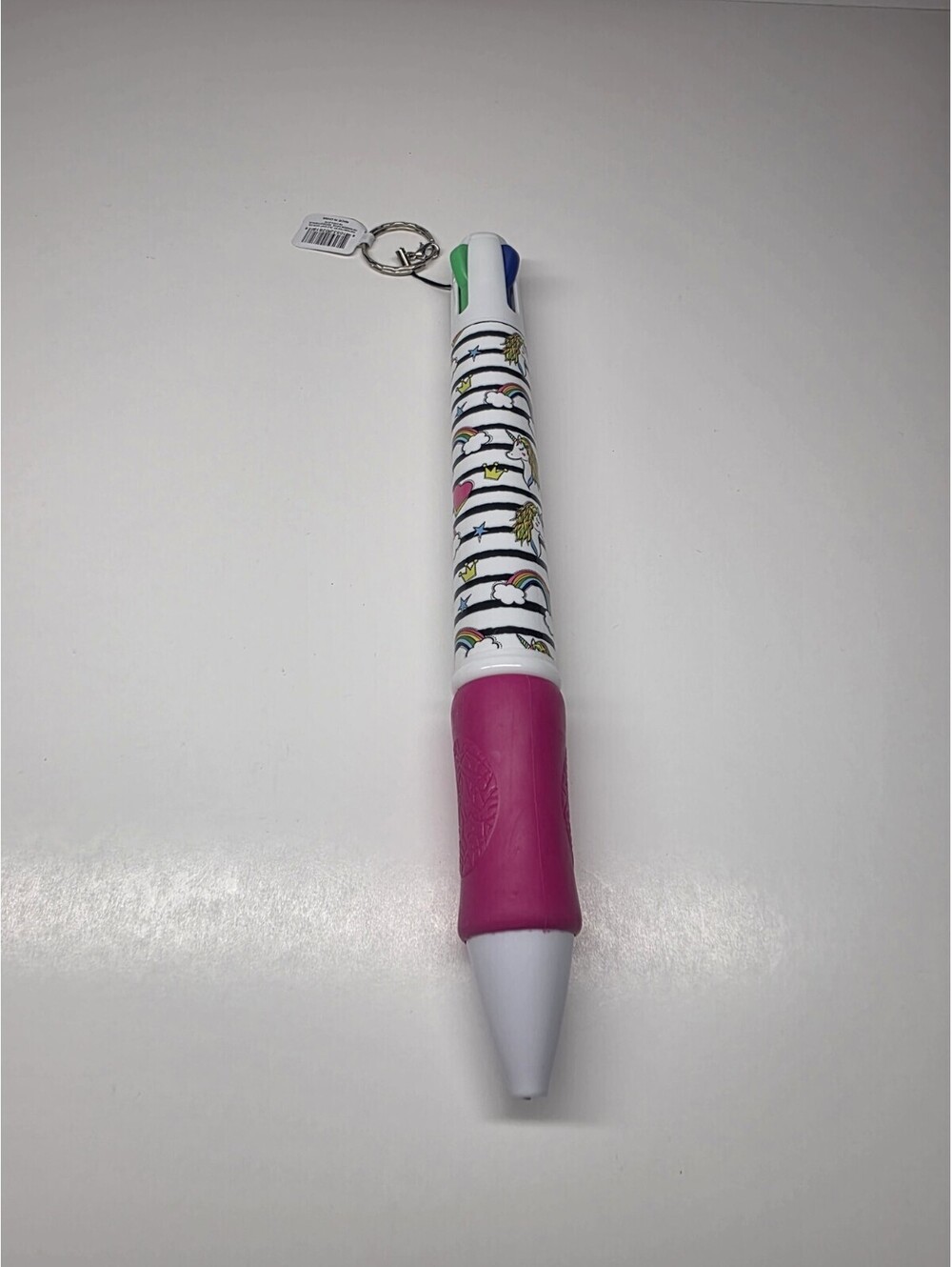 Rainbow unicorns Multi color Retractable pen stocking stuffer birthday Jumbo 10"